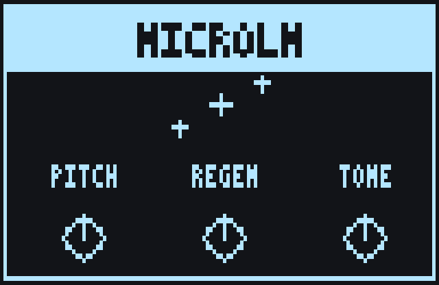 Microloom — a shimmer reverb I coded for a Zoom MS-70CDR pedal.